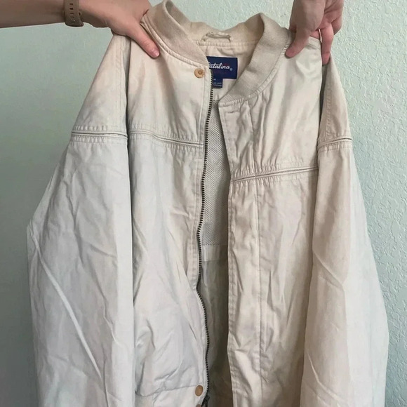 Catalina outerwear varsity bomber jacket size M - Picture 3 of 4